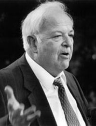 Portrait of physicist Burton Richter.